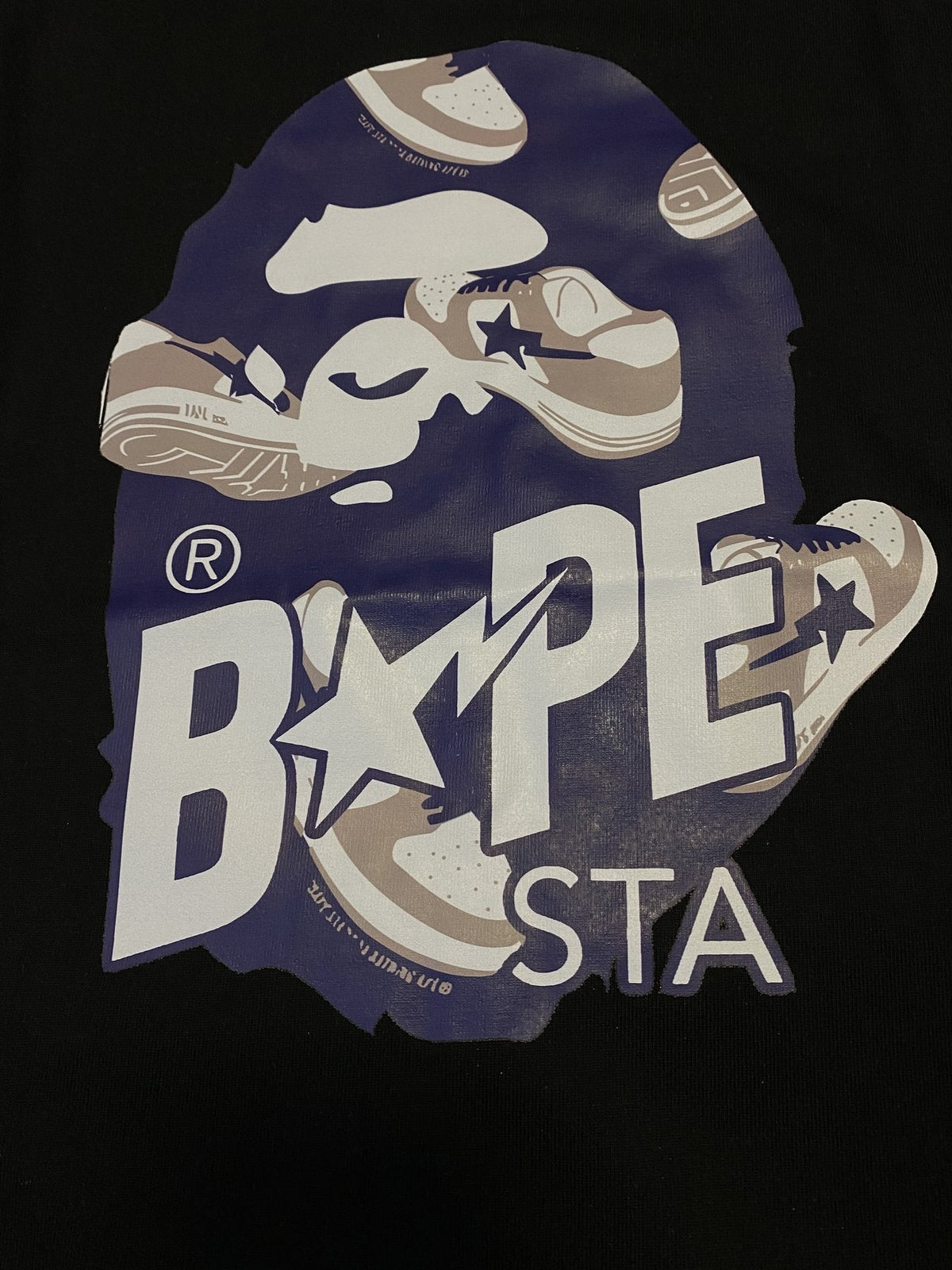 BAPE Sta Star Graphic T-Shirt — detail